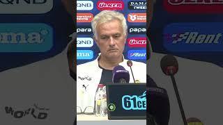 Jose Mourinho'dan ilginç soruya ilginç yanıt: "Sıfır."