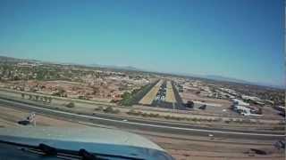 Private Pilot License Training: Strong Crosswind Landing Demonstation. 30 Knot Unexpected wind