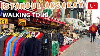 Aksaray District Walking Tour 4K HDR | Turkey, Istanbul | Istanbul Aksaray | Parivish World