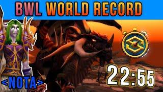 BWL Speedrun World Record - 22:55 - SoD Early Phase