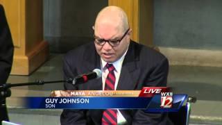 Full Remarks: Angelou's son, Guy Johnson