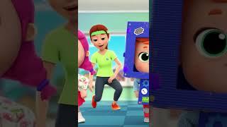 Bebé Juan hace el baile del pollito #CancionesInfantiles #LittleAngelEspañol #BebéJuan #Shorts