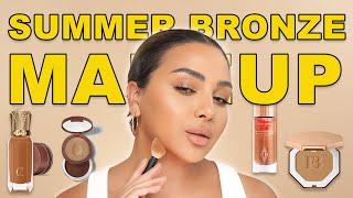 My Favourite Bronze Summer Makeup Tutorial 2024 | Nina Ubhi