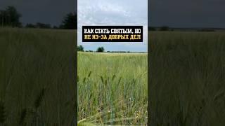 Как стать святым без добрых дел?