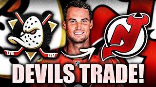 DEVILS MAKE A BIG ACQUISITION: NEW JERSEY TRADE W/ THE ANAHEIM DUCKS FOR BRIAN DUMOULIN