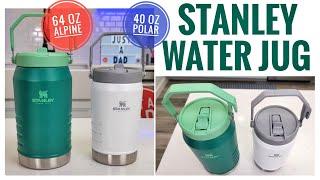 Stanley IceFlow Water Jug Comparison 64 oz & 40 oz