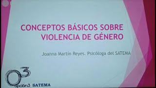 CONCEPTOS BÁSICOS SOBRE VIOLENCIA DE GÉNERO