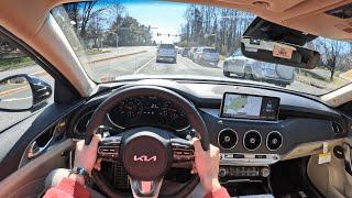 2023 Kia Stinger GT2 AWD - POV Test Drive | 0-60