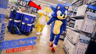 SONIC AND TAILS GO TO WALMART!!!