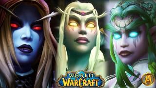 Azshara Shatters Azeroth Cinematic:  Sylvanas vs Greymane & Khadgar Teleports Dalaran [WoW Lore}