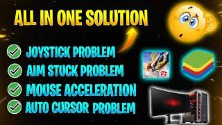 How To Fix Bluestacks Joystick Problem I Bluestacks auto movement problem I Aim stuck bluestack