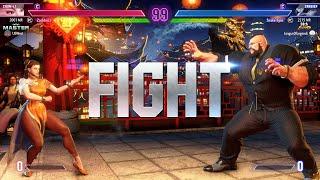 Street Fighter 6   Zackbozz (Chun-Li) Vs Snake Eyez (Rank #2 Zangief)  SF6 High Level Match's!