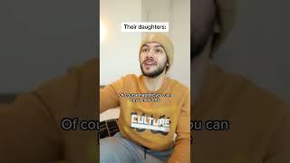 How Arab dads treat their sons vs daughters 