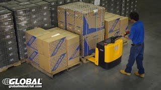 Global Industrial Electric Power Pallet Jack Truck