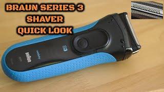 Braun Series 3 Shaver Wet/Dry: Quick Look