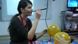 Wow Lab science experiments workshops for children in Romania. Wow Lab Mix 2 Practical astronomy.