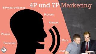 4P und 7 P Marketing einfach erklärt mit Beispielen! Deutsch