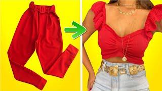 + de 10 Ideias de Transformação de Roupas, Jeans e Acessórios | Diy Moda Garotas 6