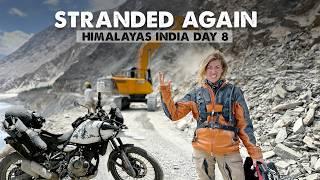 The Himalayas didn’t want us to leave…landslide after landslide