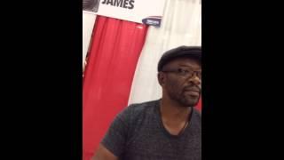 MEETING LENNIE JAMES ( AUTOGRAPH TOO )