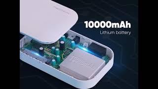 MARSRIVA MINI DC UPS KP2 10000mAh BATTERY with PoE for WiFi ROUTER