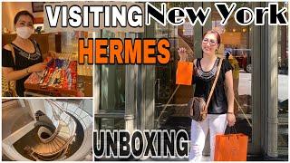 HERMES UNBOXING EVELYNE TPM/ monpetitkelly/ SHOPPING VLOG 2021// THE BIGGEST  BOUTIQUE IN AMERICA