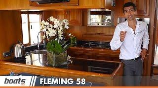 Fleming 58 passage-making motor yacht: first look video