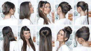 10 EASY HEATLESS BACK TO SCHOOL HAIRSTYLES! 2022