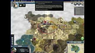Civilization 5 G&K Deity almost LP OCC Korea with Petra 01