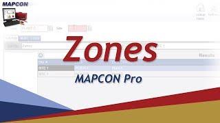 Zones  -MAPCON CMMS