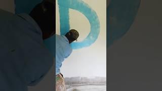 RCM Tulsi Paints। Wall Painting। Blue colour। Shorts No 26। #shorts #colour