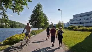 Walking in Jyväskylä, Finland, JUNE 2023 (Kävelemässä Jyväskylässä KESÄKUU 2023 )