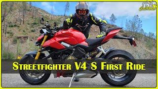 2020 Ducati Streetfighter V4 S First Ride | Real World Review