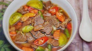 Asem-Asem Daging Sapi Seger Banget