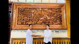 Siêu Phẩm| Tranh Phu Thê Viên Mãn được bán về gia đình bác Tuấn - Ý Yên, Nam Định