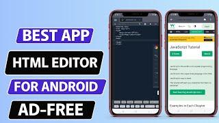 Best Free HTML EDITOR App for Android