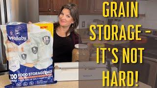 How to Store Whole Grains | Do You Need Mylar Bags & Oxygen Absorbers? |@wallabygoods3447 Review