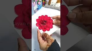 Waste flower DIY #diy #youtubepartner #craft #wastematerialcraft #flowers #reuse #mansishandmade