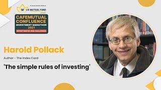 The simple rules of investing | Harold Pollack | How to simplify finances? | Finance simplified