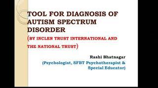 Assessment of Autism Spectrum Disorder through Inclen Tool || Rashi Bhatnagar