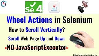 Scrolling Web Page in Selenium | Vertical Scroll in Selenium | Scroll Down and Up in Selenium