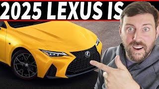 2025 Lexus IS sedan is ANNOUNCED // Here's every update