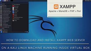 How to install XAMPP in Kali Linux | How to run DVWA, bWAPP, Mutillidae 2 in Kali Linux using XAMPP