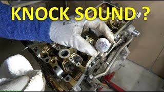 How works Toyota engines Valve LIFTERS. Repair Knock sound?