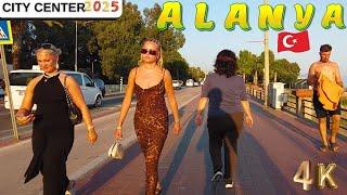 ALANYA CTY CENTER JUNE 2025 ! ALANYA WALKING TOUR  ! ALANYA ANTALYA TURKEY HOLIDAY TURKEY TRIP 4K