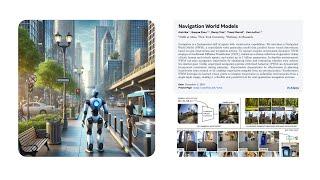 Navigation World Models | Latest from Yann LeCun's Team (Paper Walkthrough)