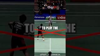 How To Conserve Your Energy In Badminton Singles #badmintonlovers  #badminton #kentomomota