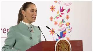 Celebra la presidenta triunfo de Yamandú Orsi en Uruguay: "Es una opción progresista"