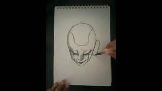 (DBZ) Frieza trying to not laugh #drawing #art #anime #timelapse #sketch #dragonball