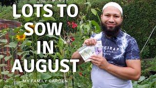 What Can I Grow In August  - What To Plant In August - Late Summer Sowing Guide